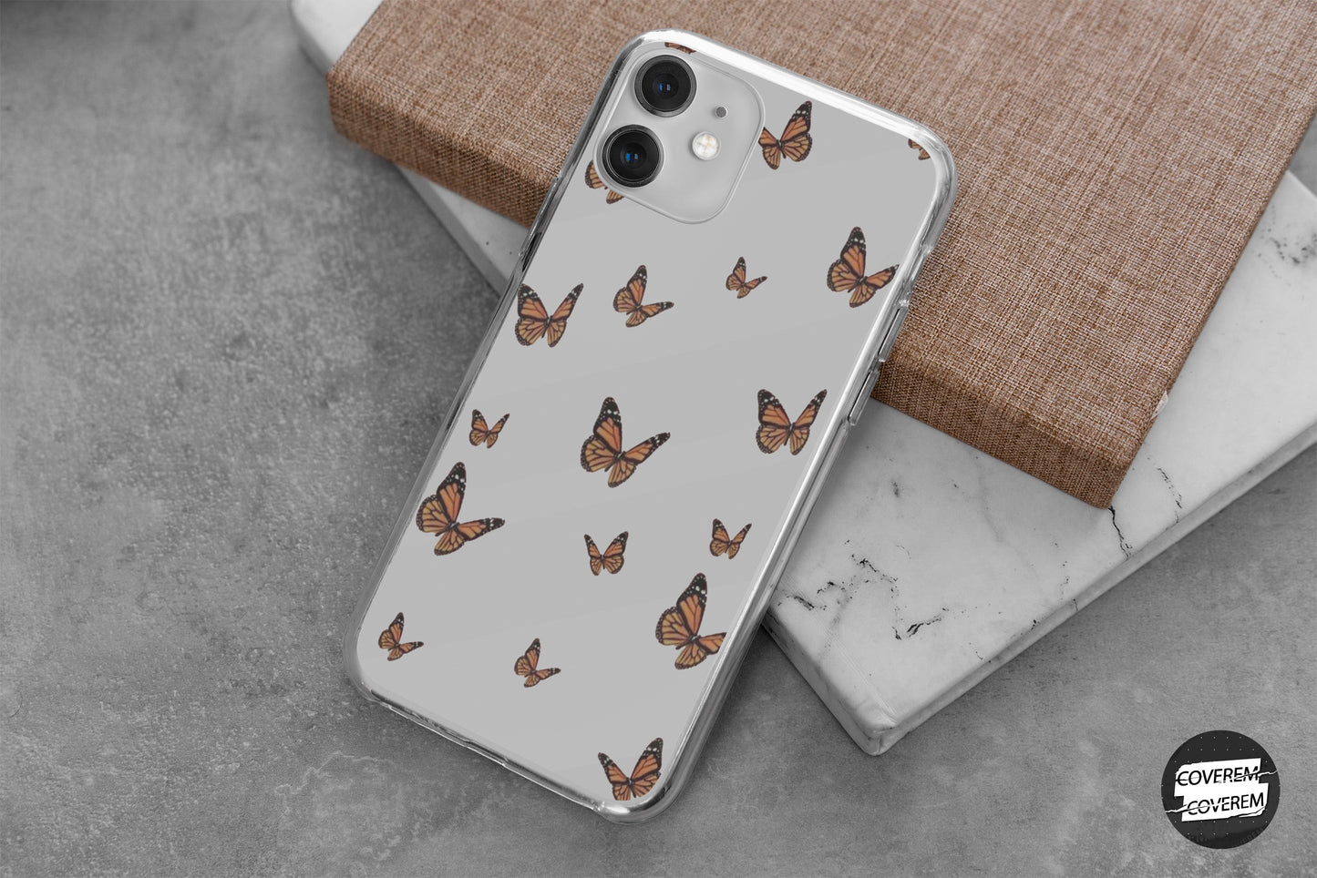 Butterfly Transparent Case