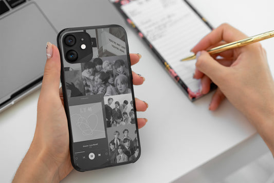 BTS B&W Collage Case