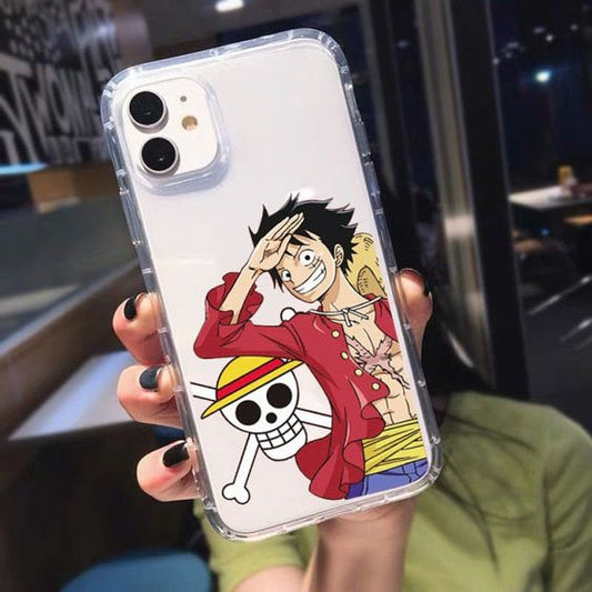 Captain Luffy Clear Case