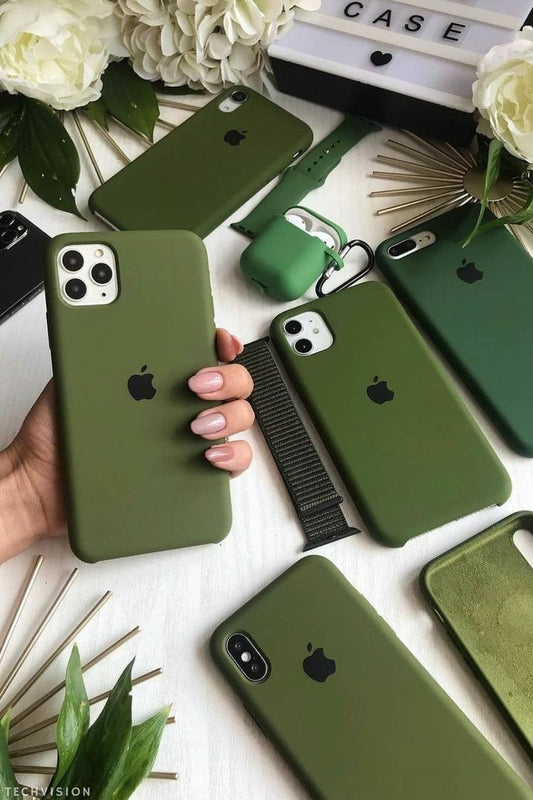 Camo Green Silicone Case