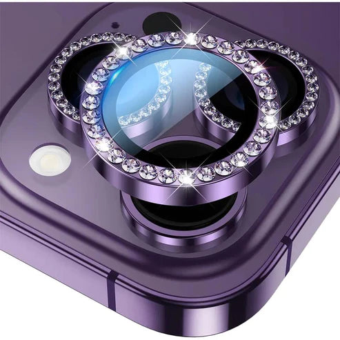 Shiny Purple Camera Protection Lens